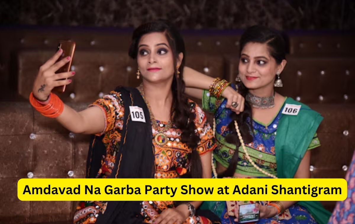 Amdavad Na Garba: Party Show at Adani Shantigram 2024