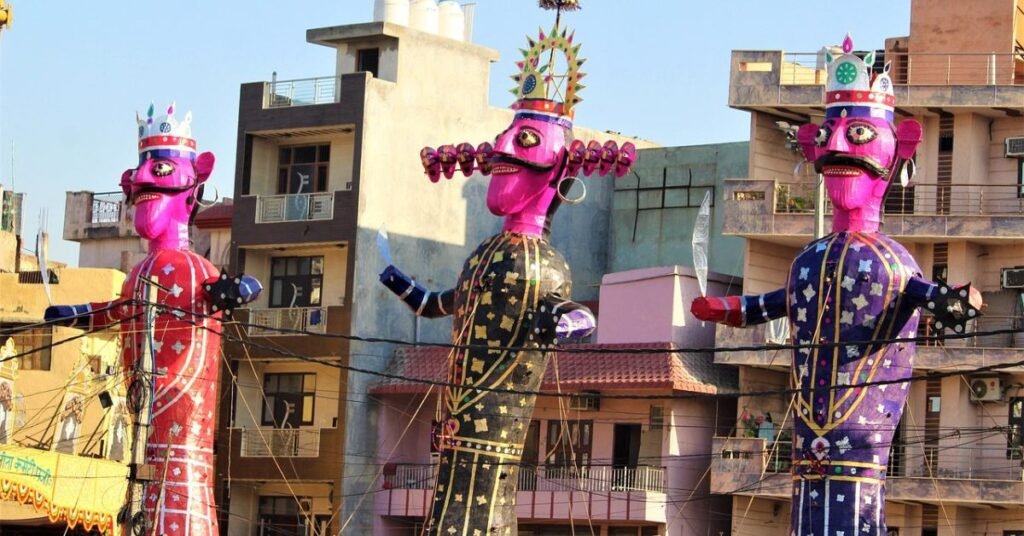 Ravana Dahan During Dussehra 2024